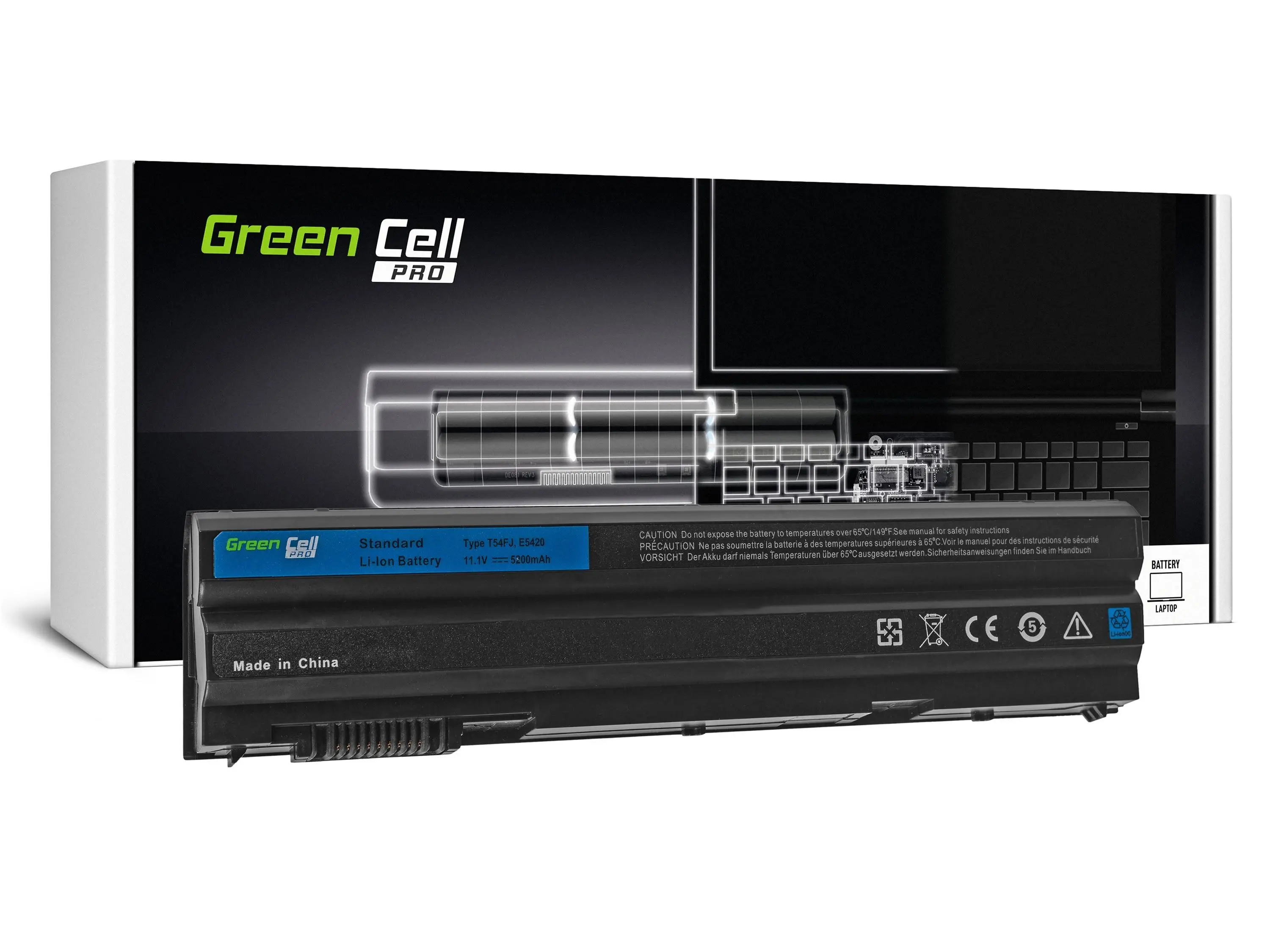 Bateria do laptopa Green Cell Pro DE04PRO Dell