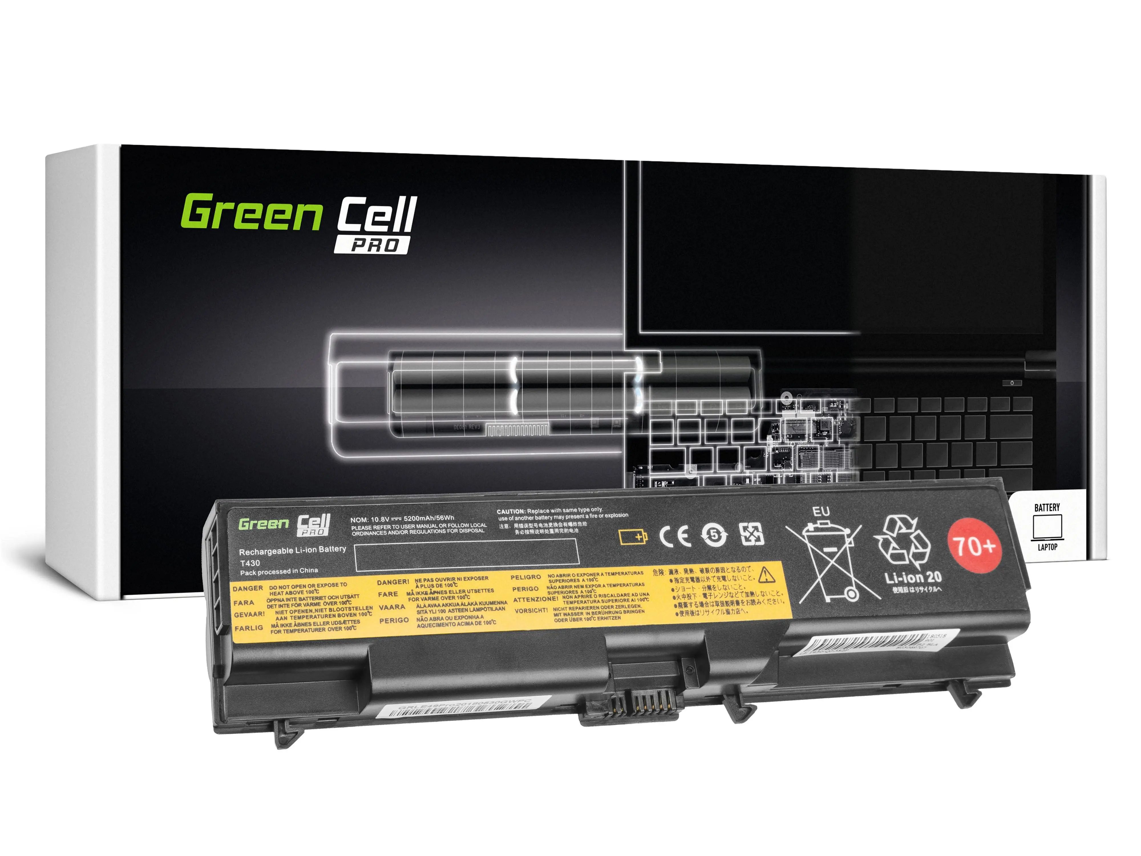 Bateria do laptopa Green Cell Pro LE49PRO Lenovo