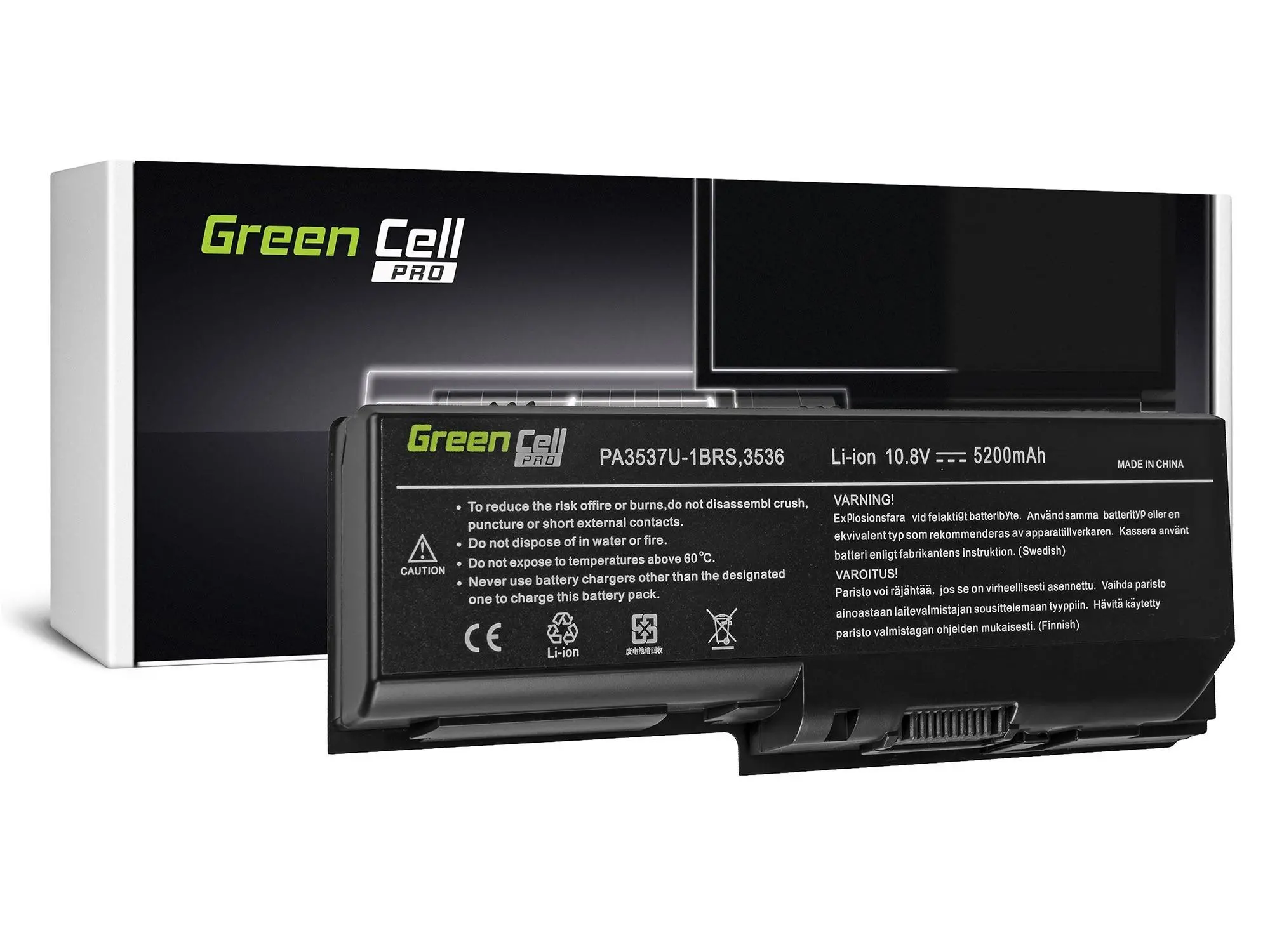 Bateria do laptopa Green Cell Pro TS09PRO Toshiba