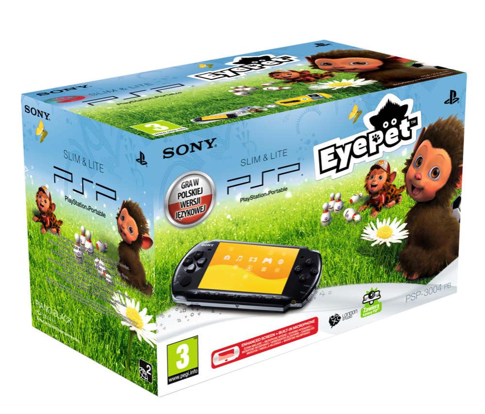 Sony PSP Slim Lite 3004 + gra + kamera