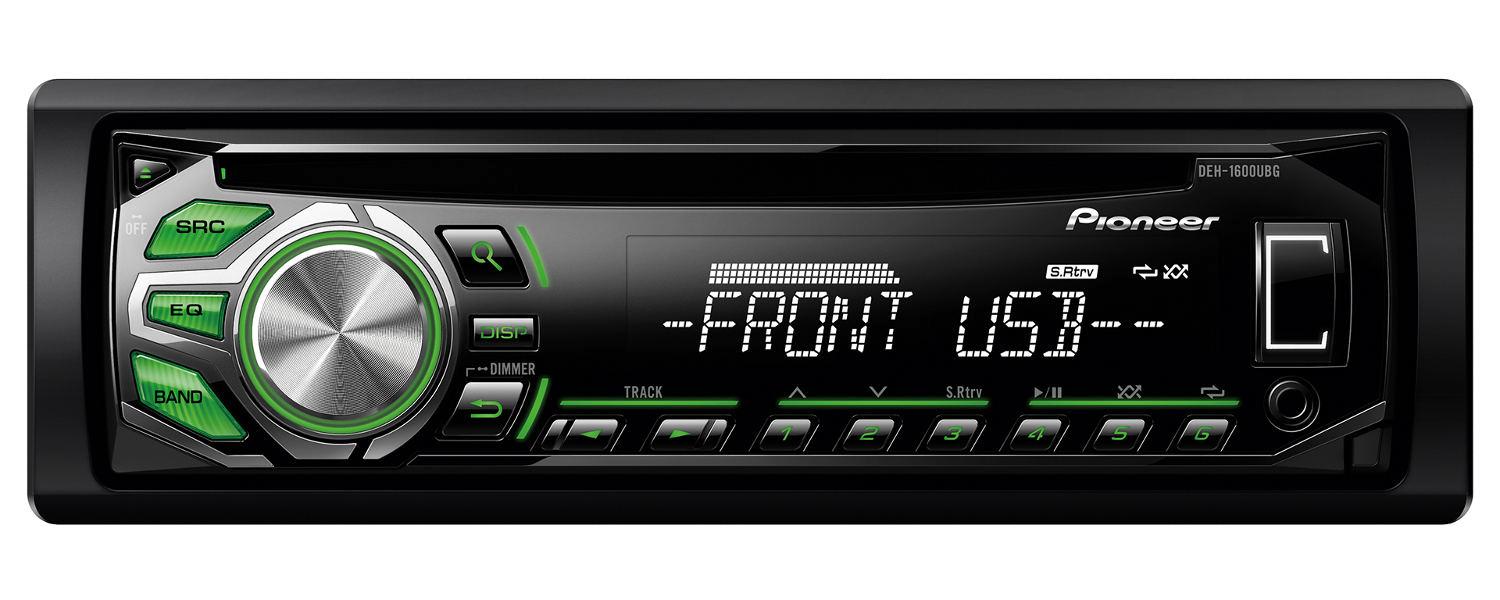 Radioodtwarzacz samochodowy Pioneer DEH-1600UBG