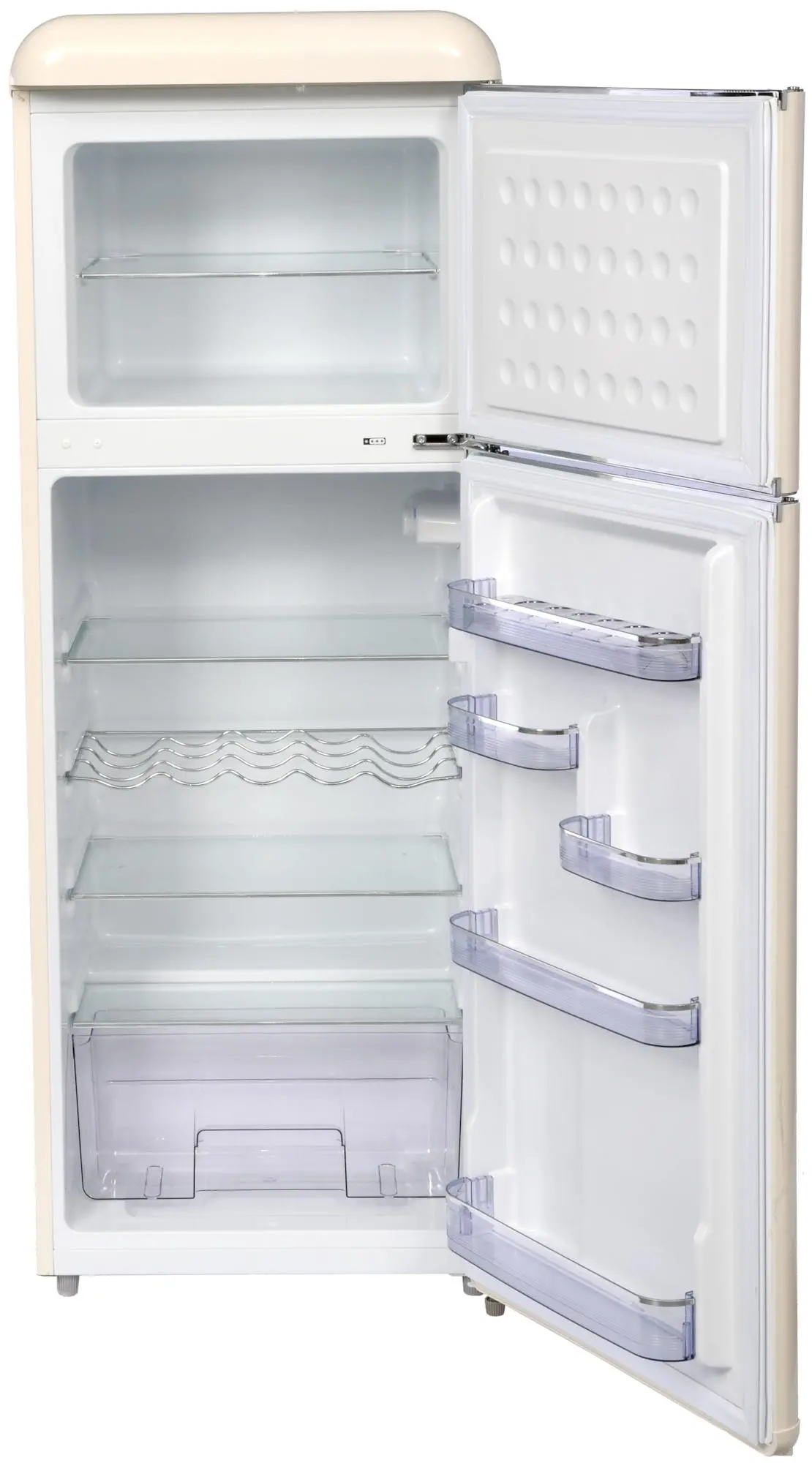 Lodówka Ravanson LKK-210RC 147cm Kremowy
