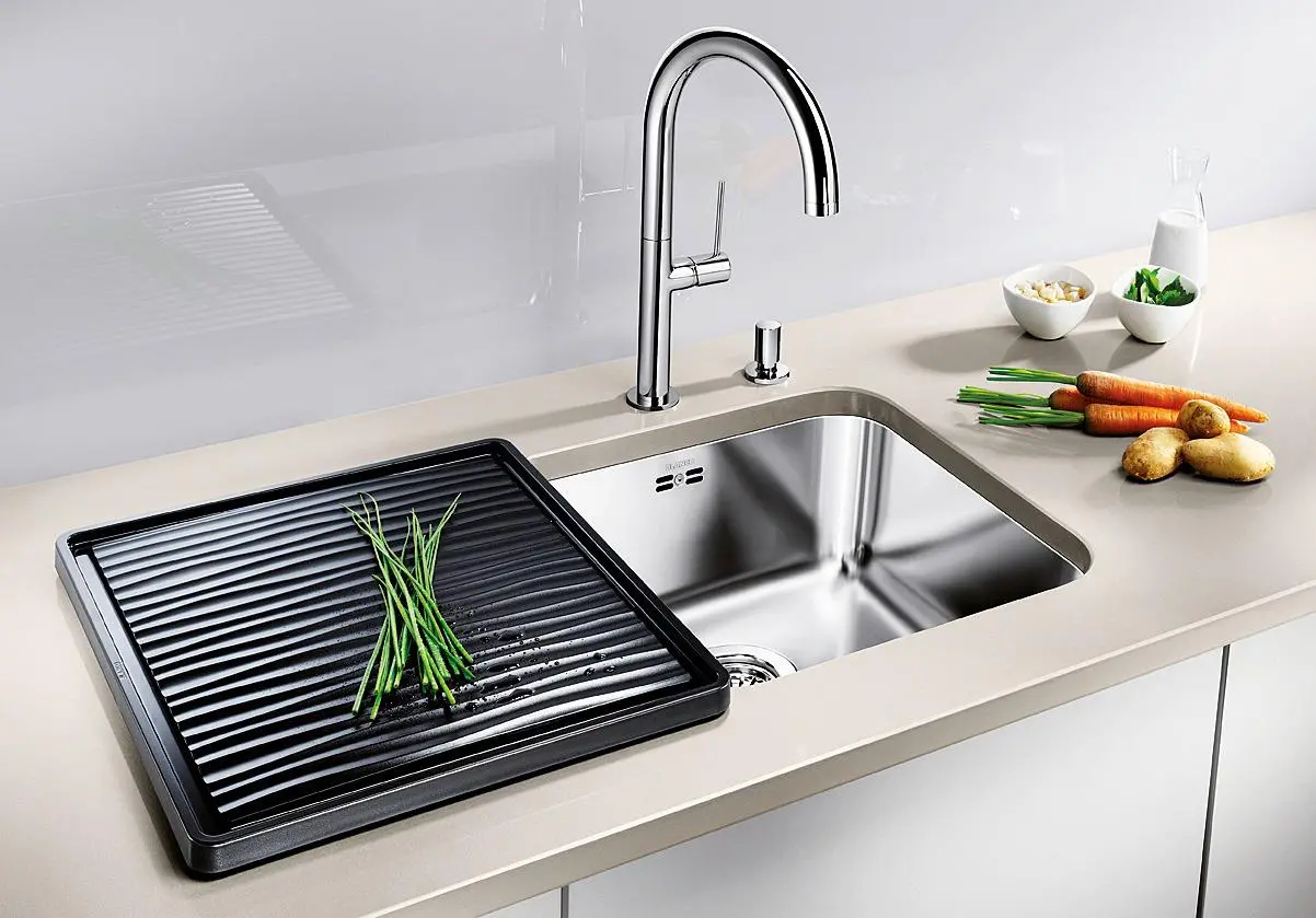 Zlewozmywak Blanco SUPRA 400-U 518201 Stalowy Srebrny