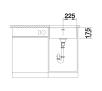 Zlewozmywak Blanco SUPRA 450-U 518204 Stalowy Srebrny