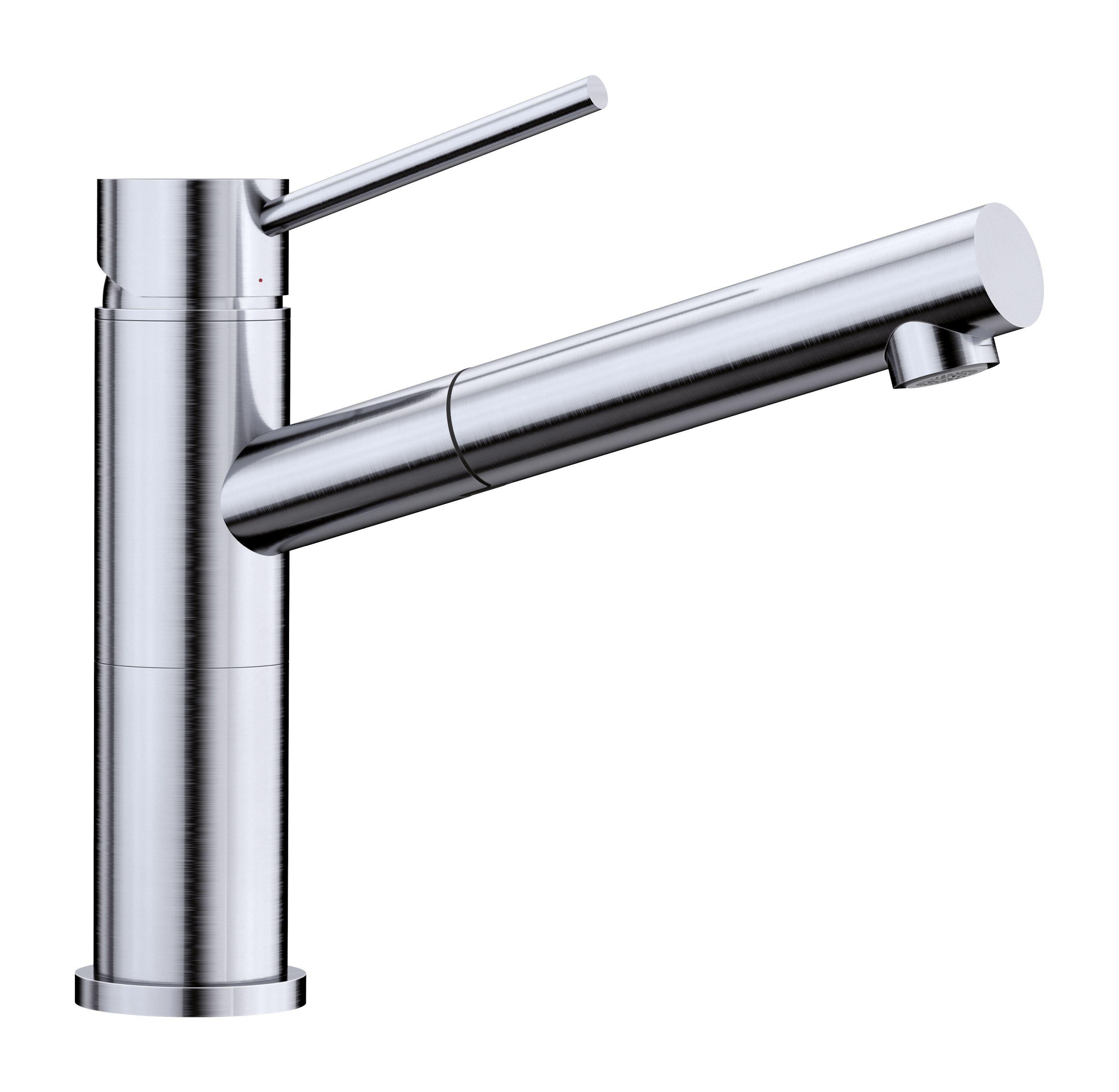 Bateria Blanco ALTA-S Compact 515123 - w kolorze stali - stal szlachetna