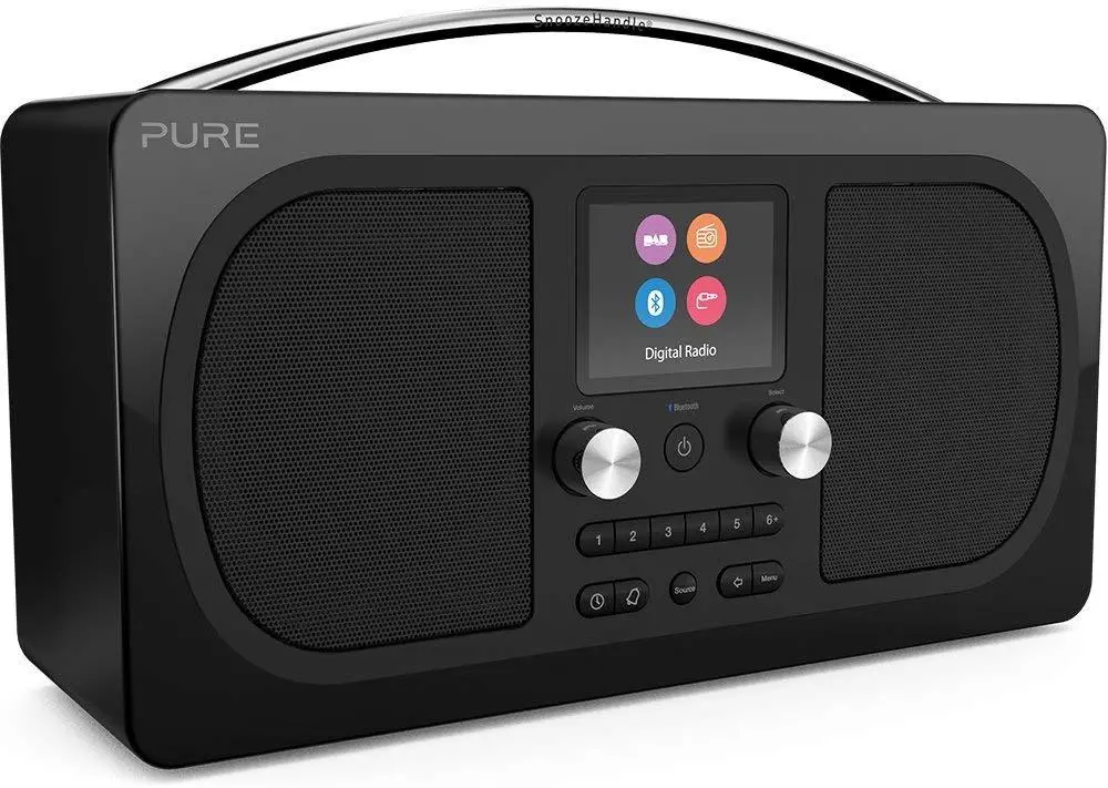 Radioodbiornik PURE Evoke H6 Prestige Radio FM DAB+ Bluetooth Czarny