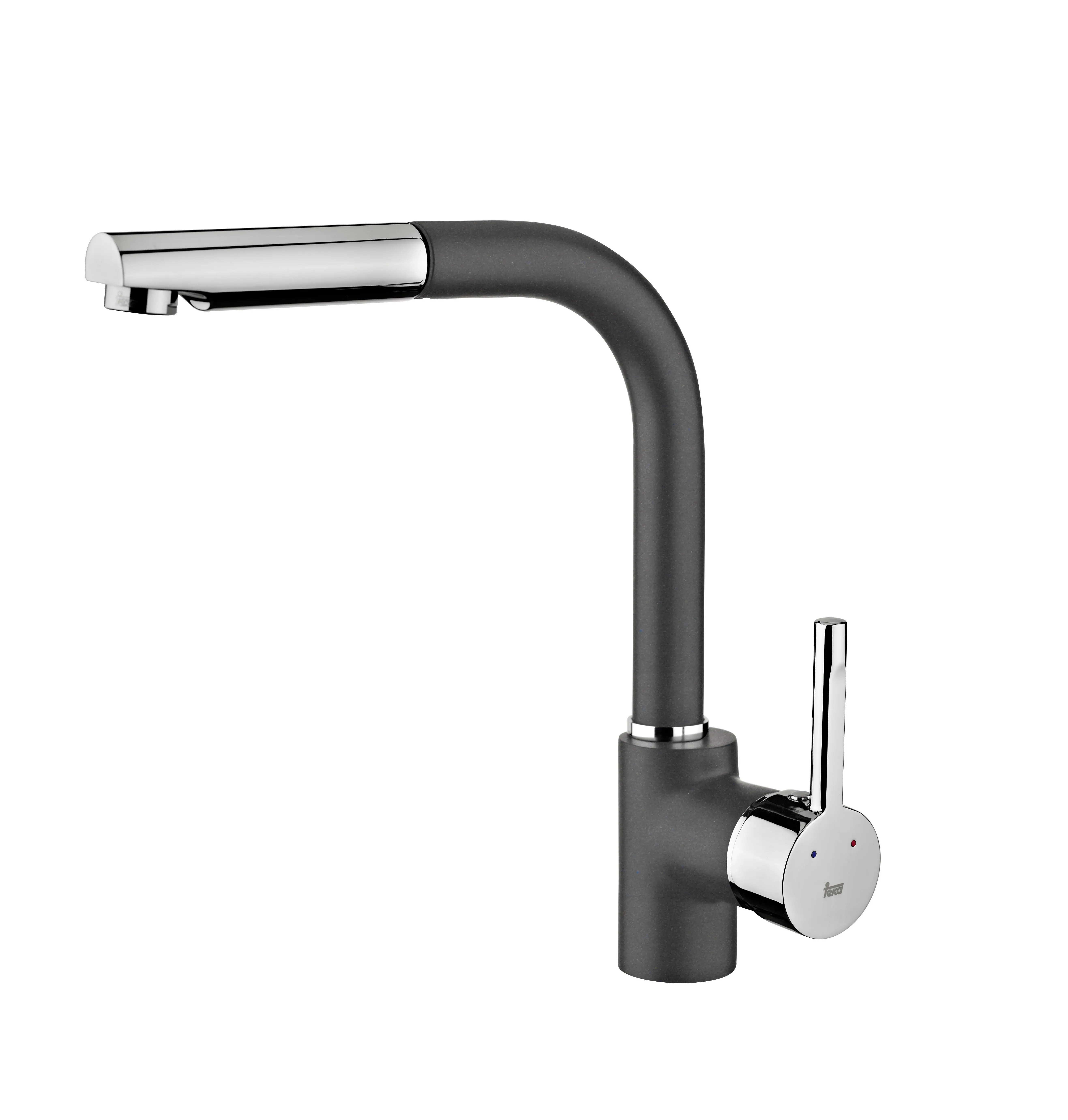 Bateria Teka ARK 938 TG Czarny Chrom/Granit