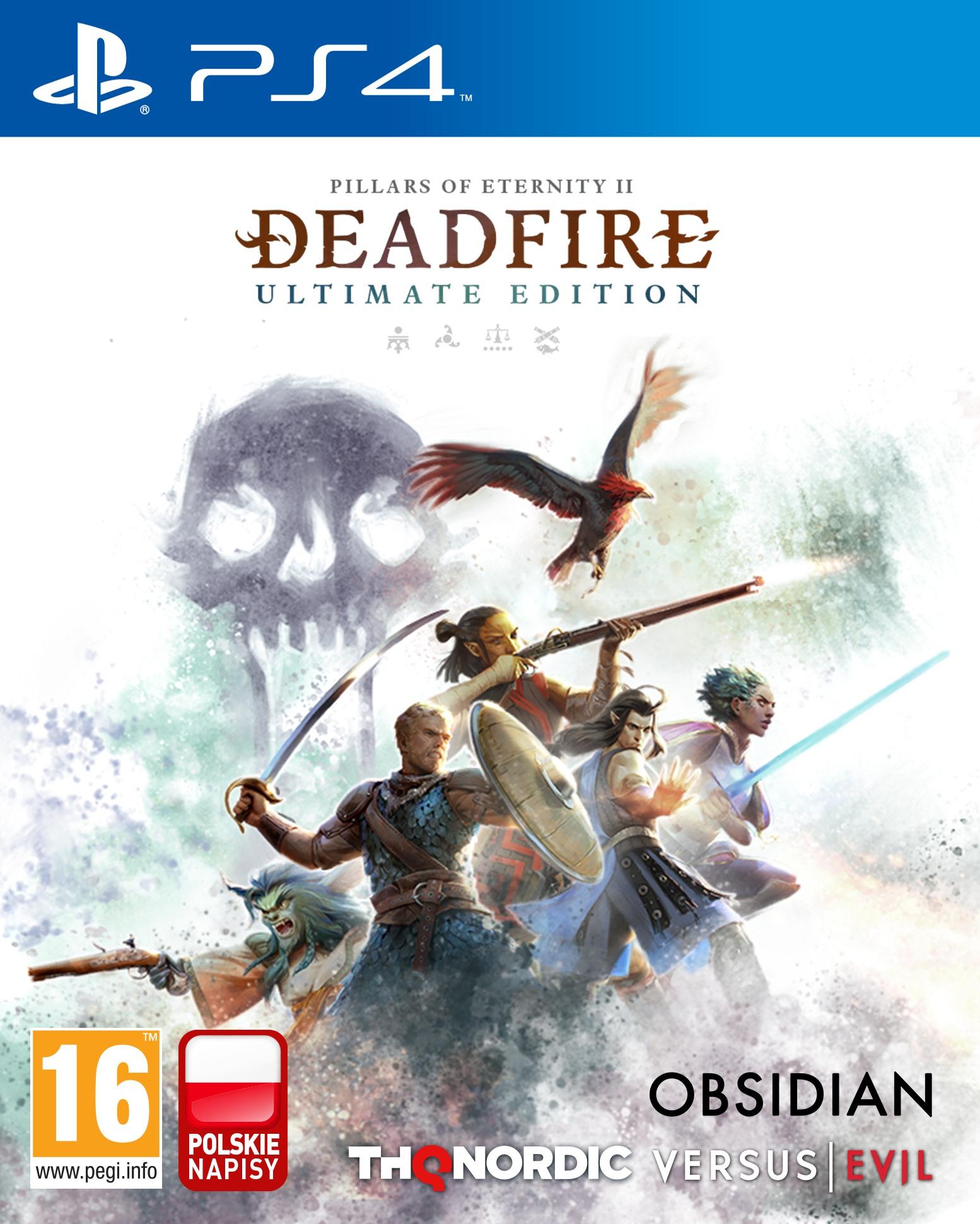 Pillars of Eternity II Deadfire Edycja Ultimate Gra na PS4 (Kompatybilna z PS5)