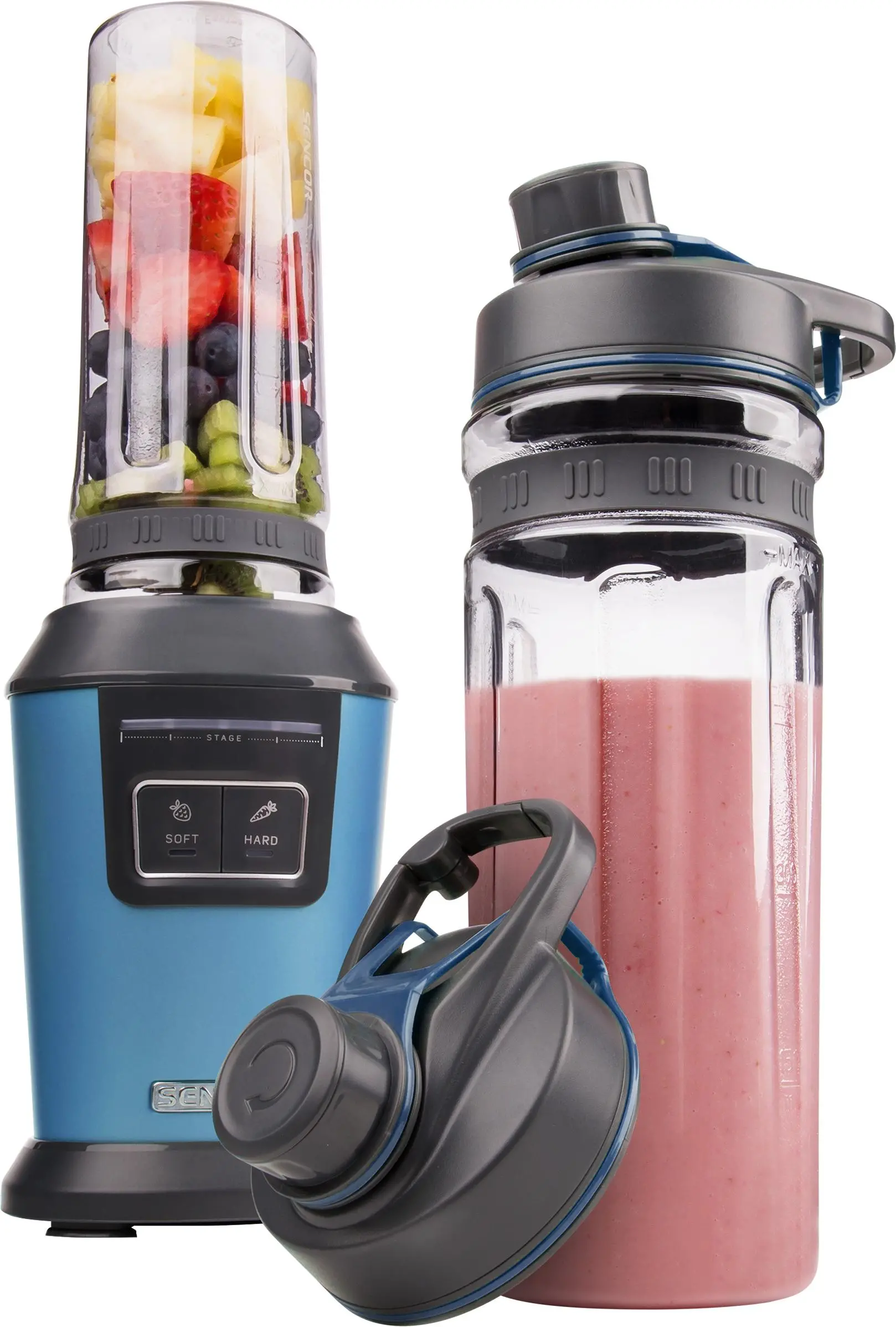Blender kielichowy Sencor SBL 7172BL 0,6l 2 butelki