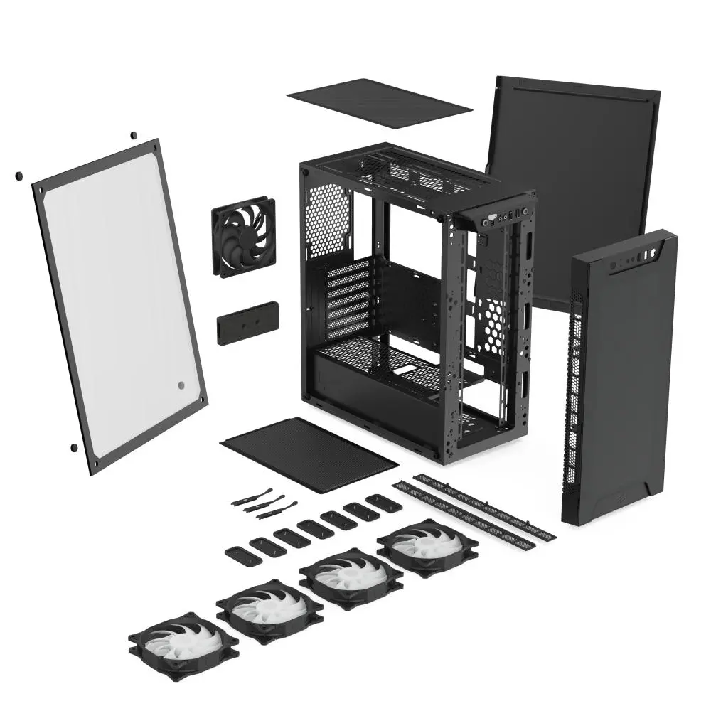 Obudowa SilentiumPC Armis AR6X EVO TG ARGB Czarny