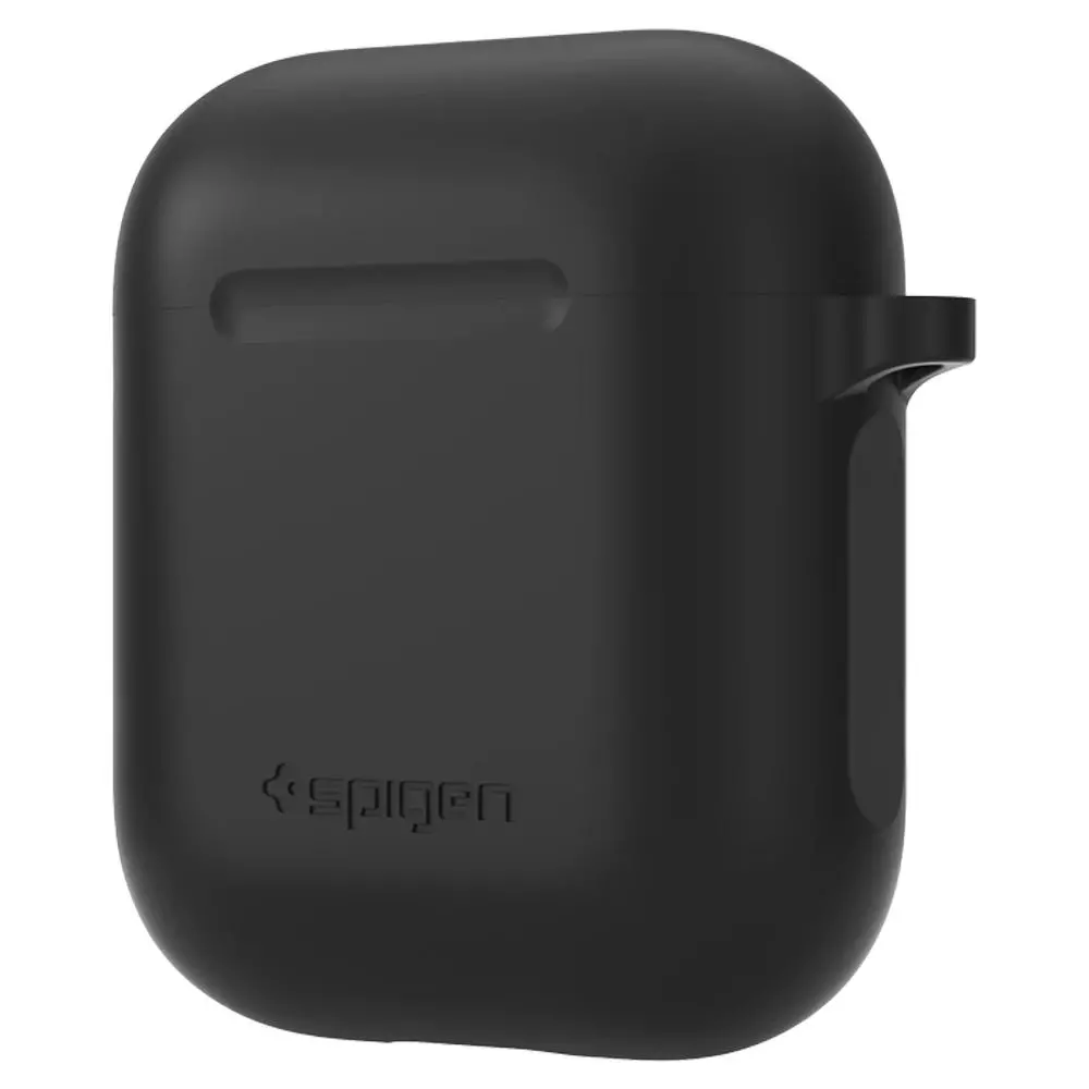 Etui na słuchawki Spigen AirPods Silicone Case 066CS24808 Czarny