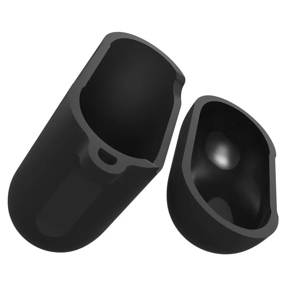 Etui na słuchawki Spigen AirPods Silicone Case 066CS24808 Czarny