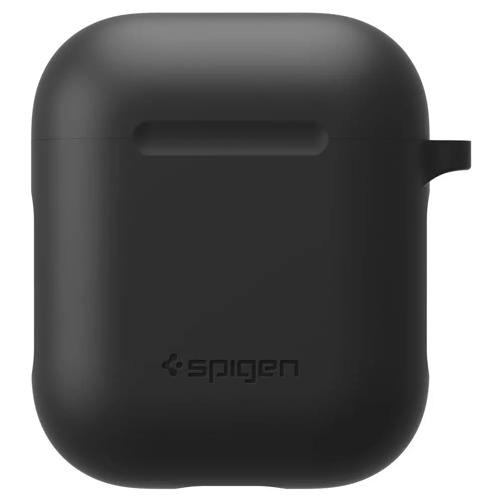 Etui na słuchawki Spigen AirPods Silicone Case 066CS24808 Czarny
