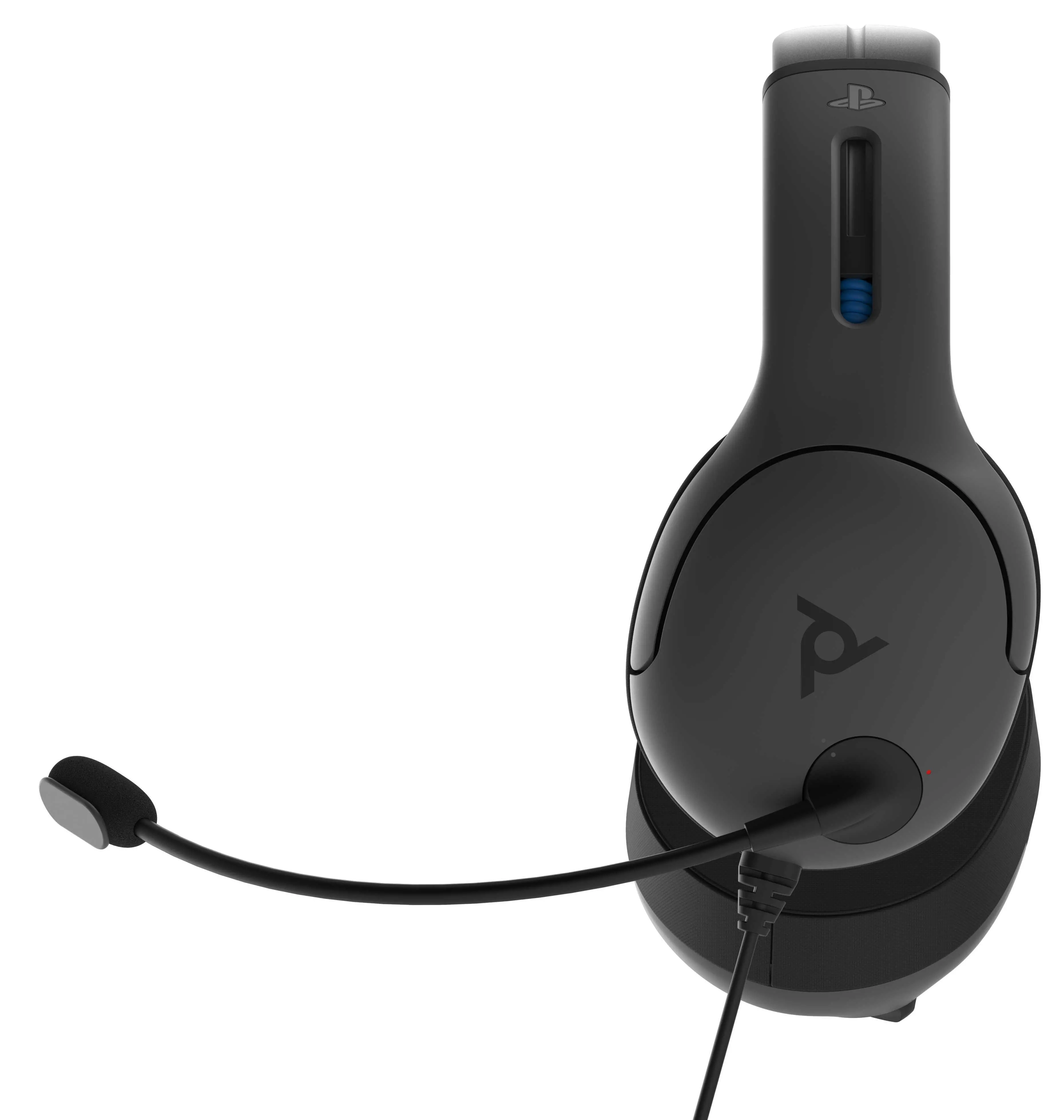 Słuchawki przewodowe z mikrofonem PDP LVL50 Wired PlayStation 4 Nauszne Szary