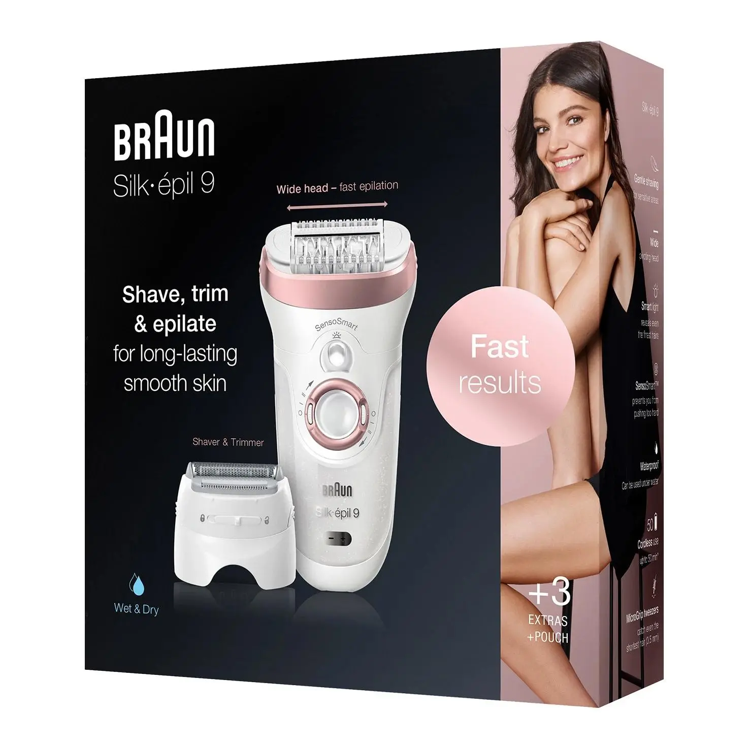 Depilator Braun Silk-epil 9-720 Wet & Dry