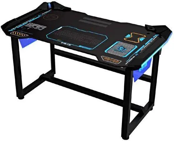 Biurko E-BLUE EGT536BK 116,5cm Czarny