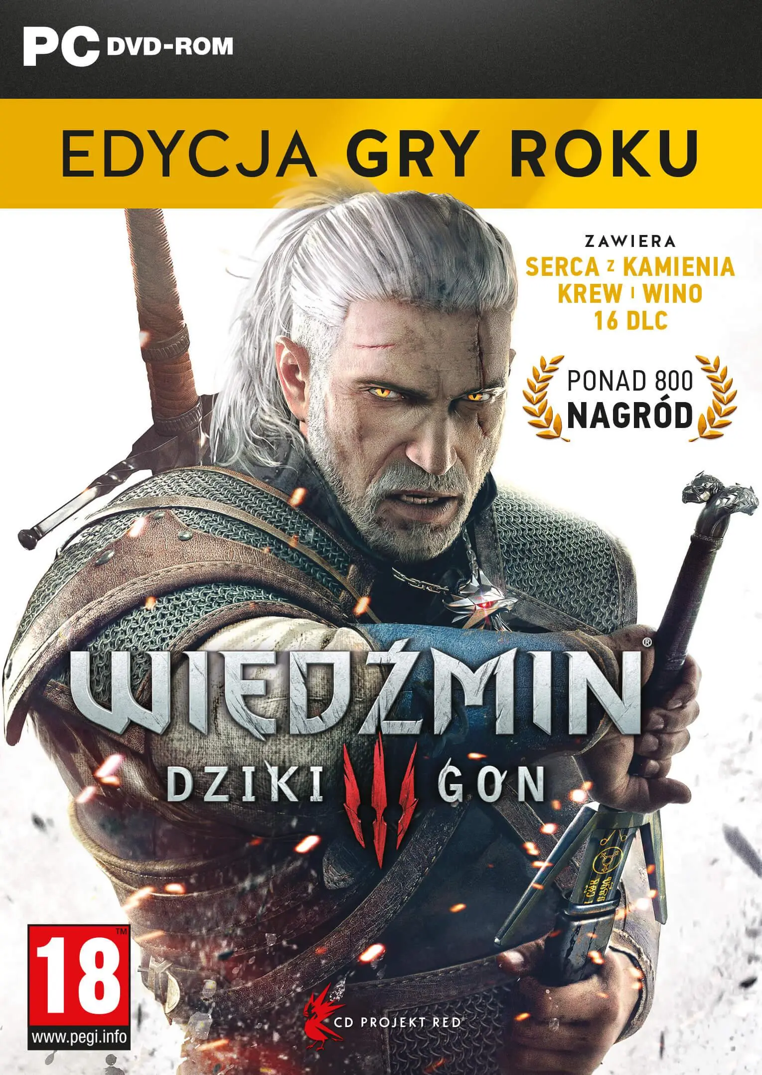 Wiedźmin 3: Dziki Gon Edycja Gry Roku Gra na PC