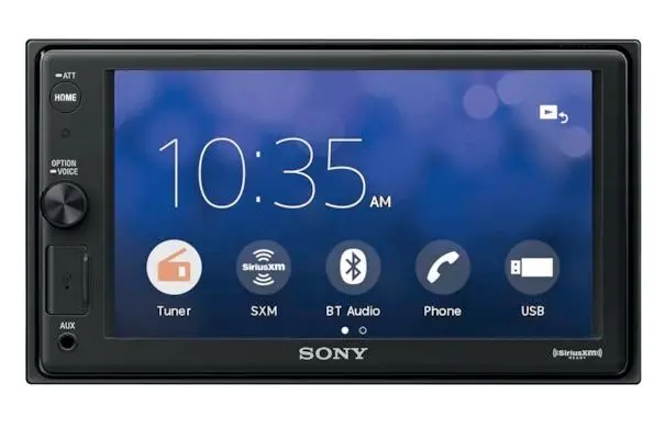 Radioodtwarzacz samochodowy Sony XAV-AX1000 z USB 4x55W Bluetooth