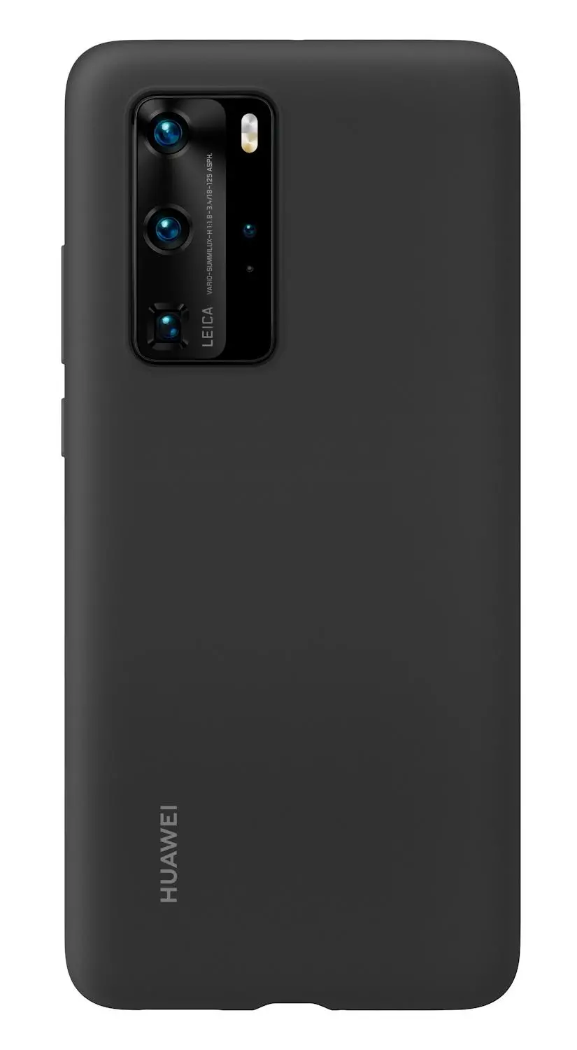 Etui Huawei Silicone Case do P40 Pro Czarny