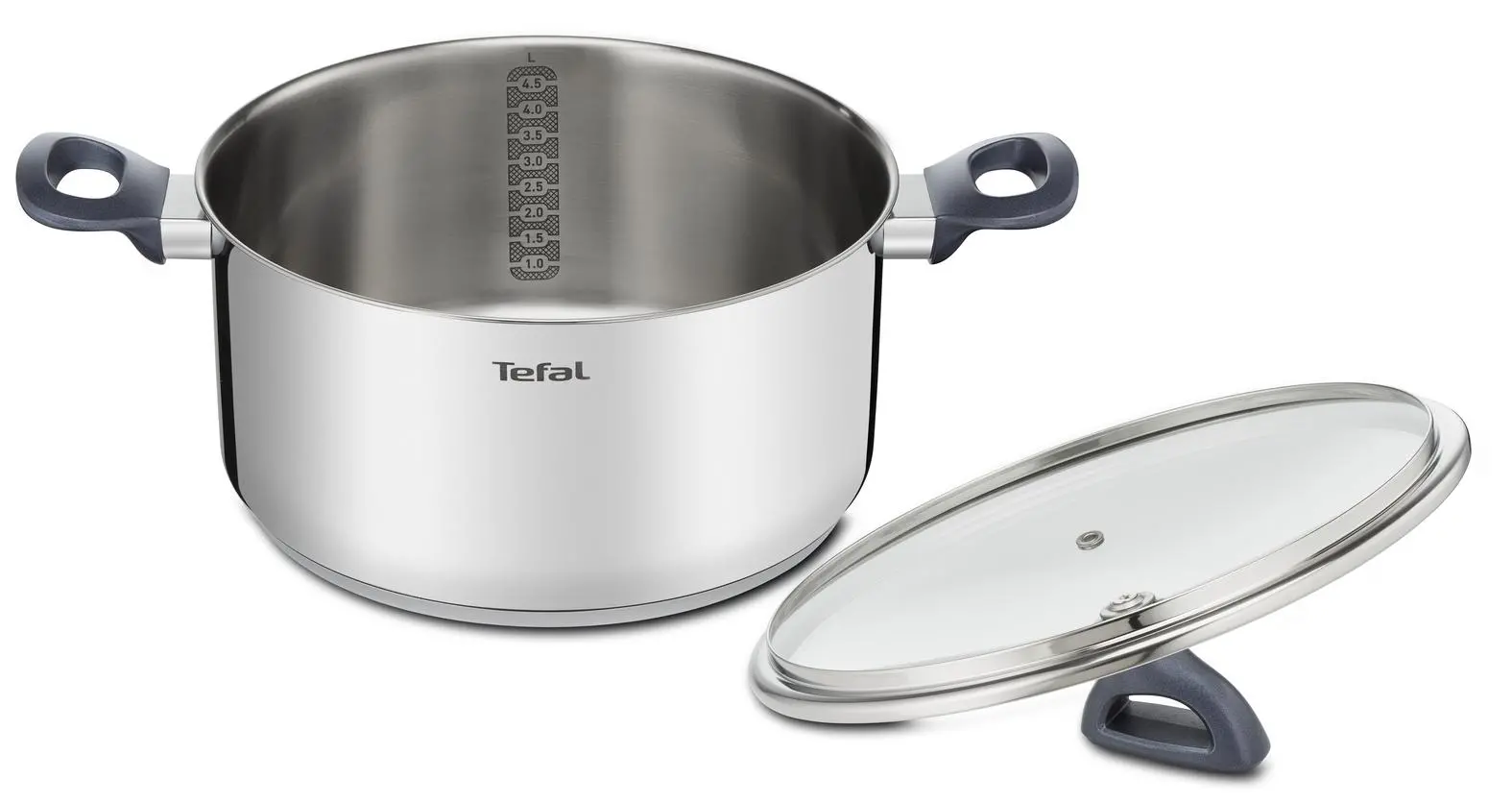 Zestaw garnków Tefal Daily Cook G713SB74 Indukcja Stal nierdzewna 11 elementów