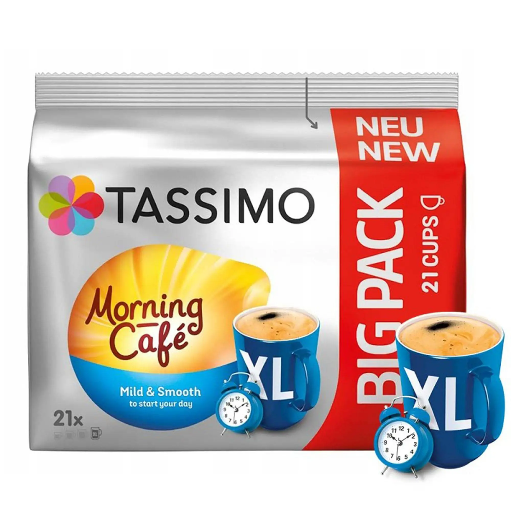 Kapsułki Tassimo Morning Café XL Mild&Smooth 21szt.