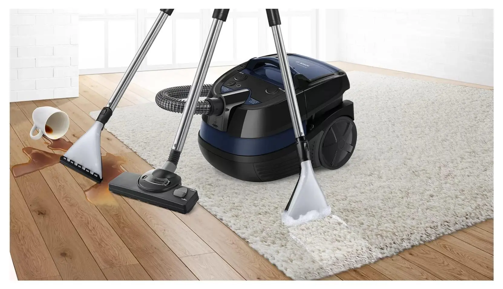 Odkurzacz Bosch AquaWash&Clean BWD41700 1700W Ssawka do prania dywanów