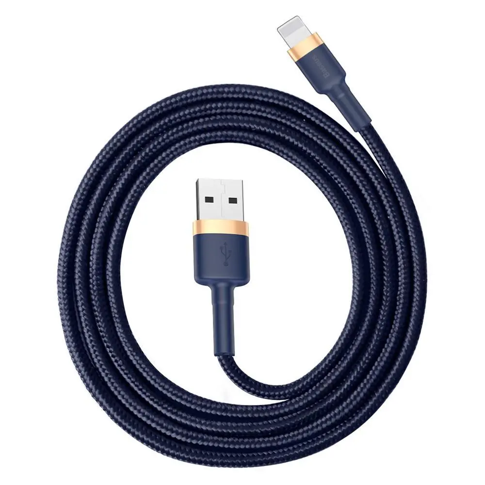 Kabel Baseus Cafule CALKLF-BV3 Złoto-niebieski 2,4A