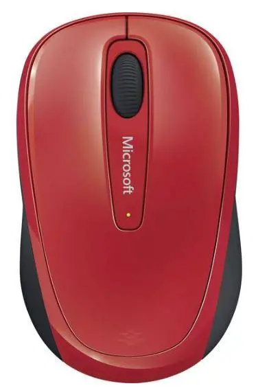 Myszka Microsoft Wireless Mobile Mouse 3500 Czerwony