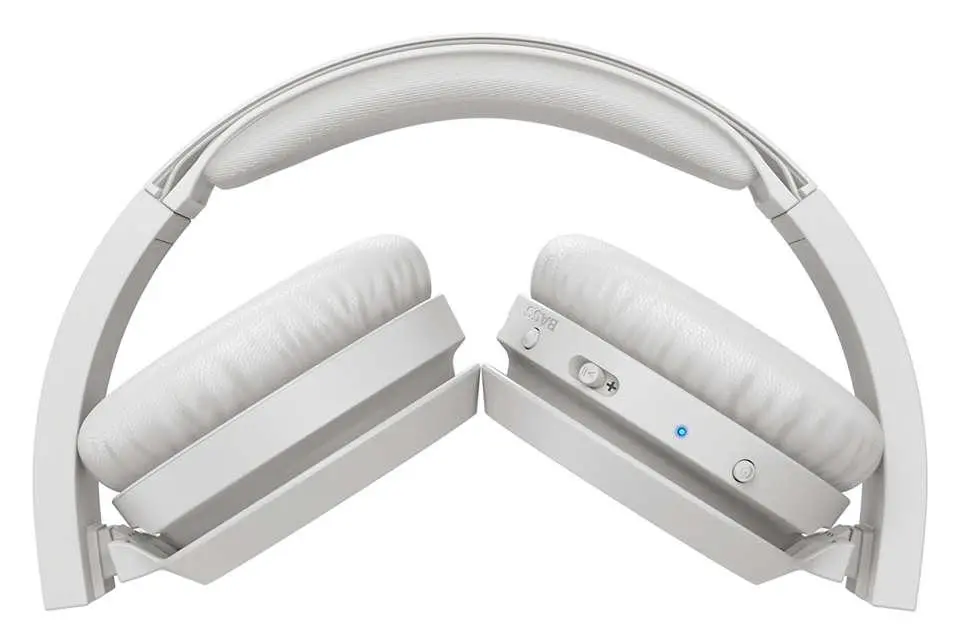 Słuchawki bezprzewodowe Philips BASS+ TAH4205WT/00 Nauszne Bluetooth 5.0 Biały