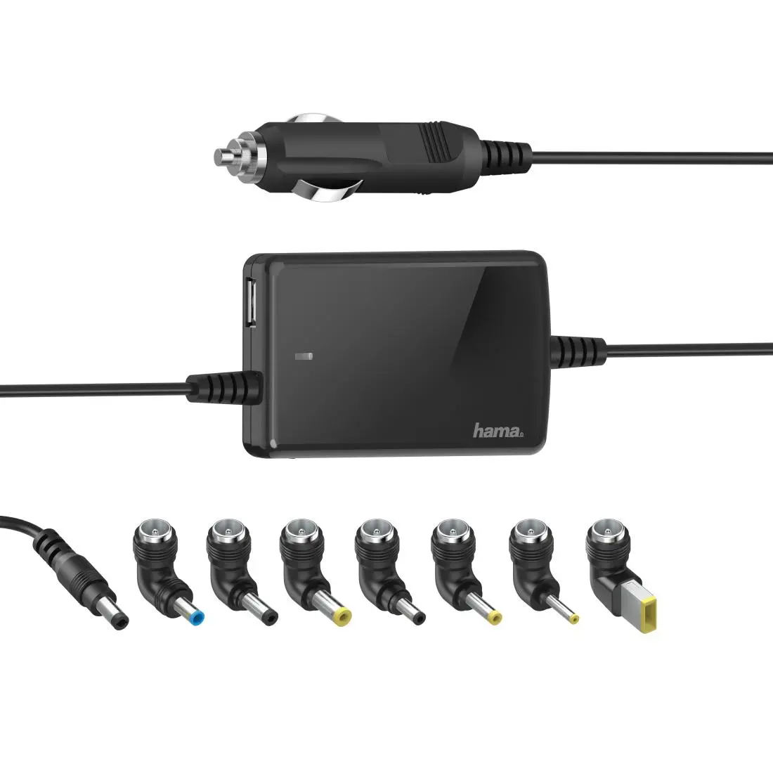 Zasilacz do laptopa Hama Uniwersalny zasilacz 15-19V/ 002000080000 70W