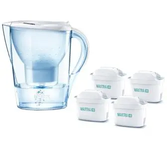 Dzbanek filtrujący Brita Marella XL Pure 3,5l 4 wkłady Biały