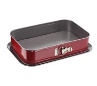 Forma do ciasta prostokątna TEFAL DeliBake 36x24cm Czerwony J1640574