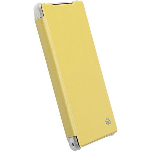 Krusell Boden FlipCover Sony Xperia Z2 (żółty)