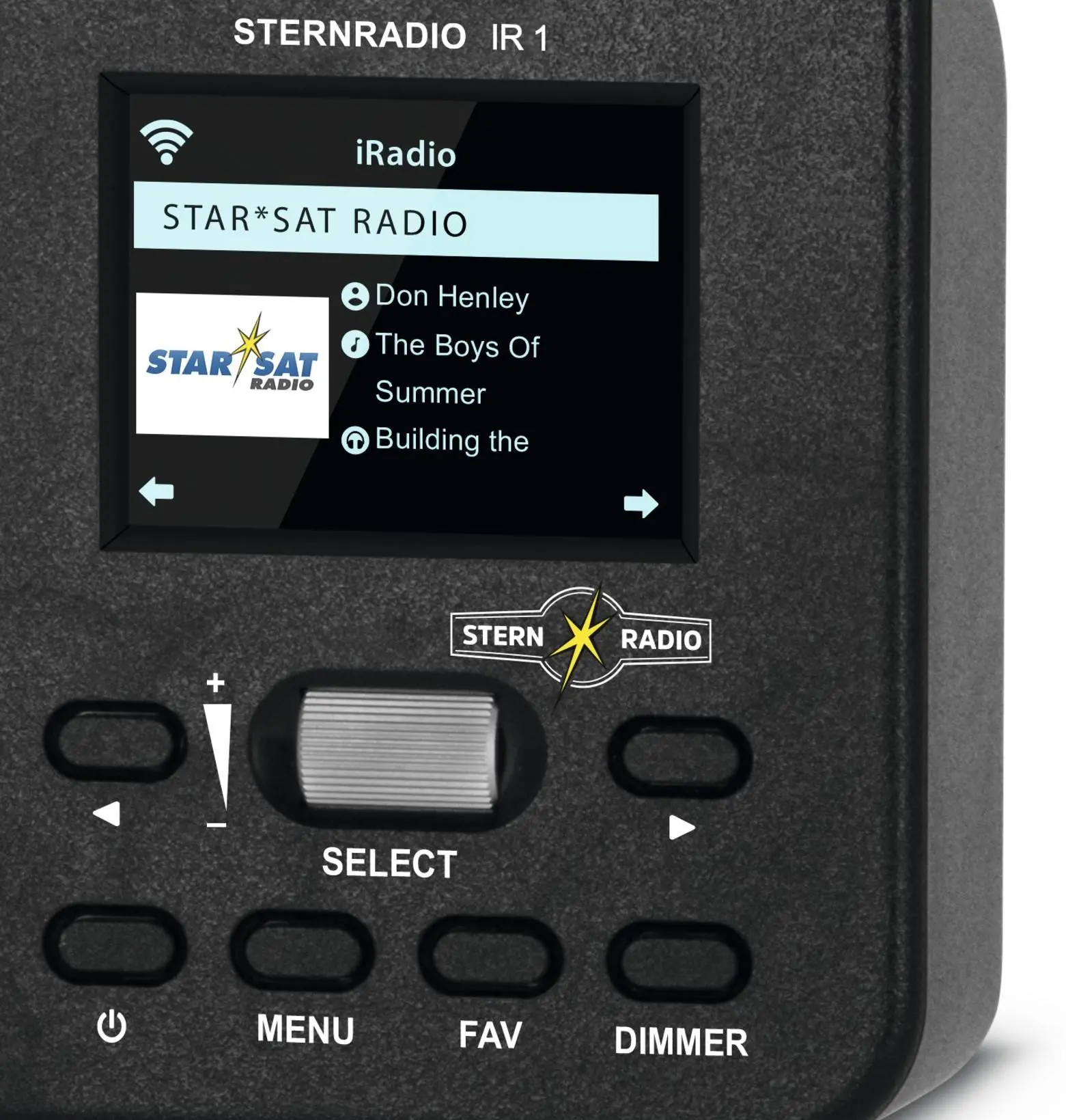 Radioodbiornik TechniSat SternRadio IR1 Internetowe Czarny
