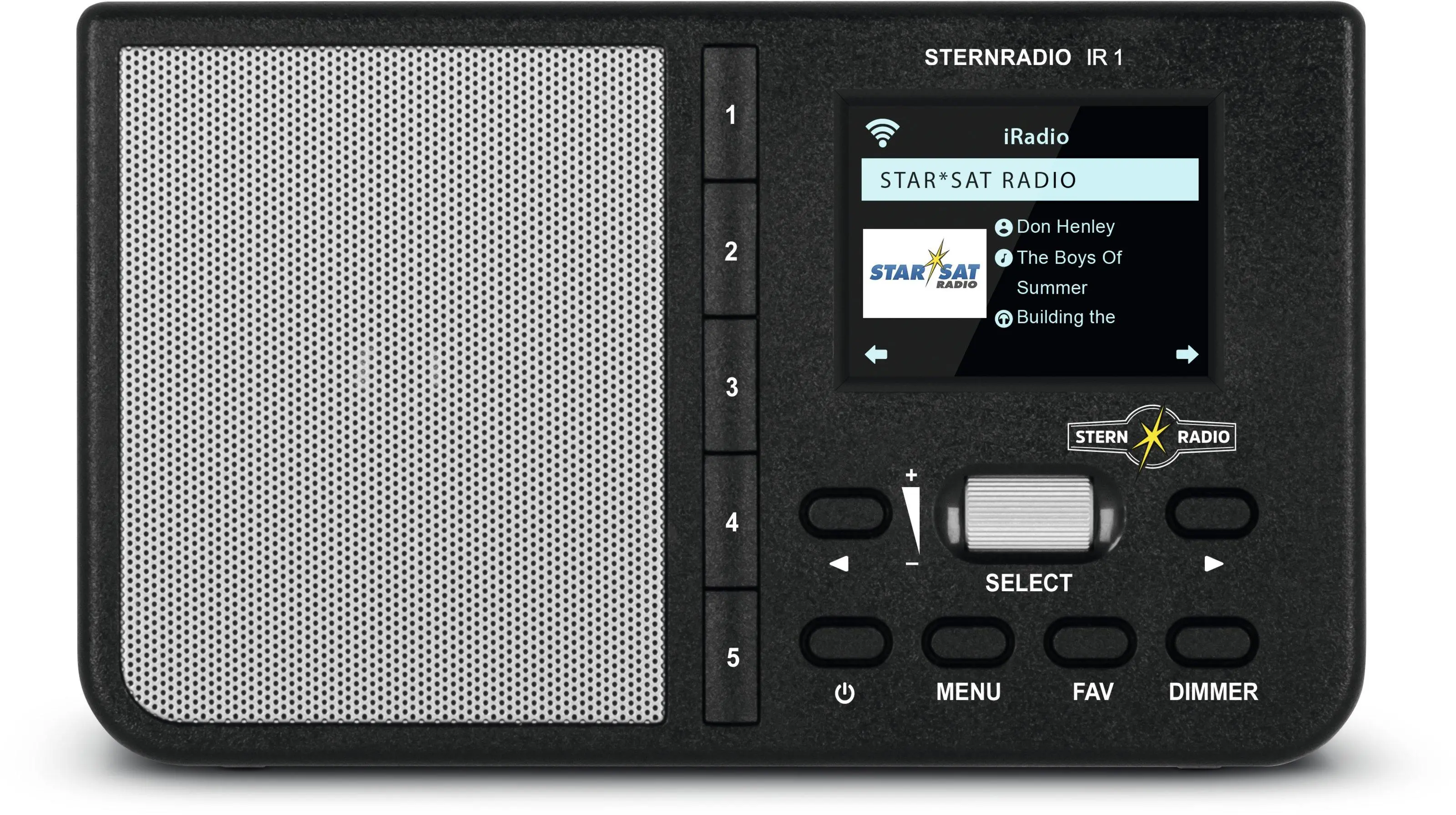 Radioodbiornik TechniSat SternRadio IR1 Internetowe Czarny