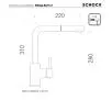 Bateria Schock Piega 547121 Magnolia Mosiądz