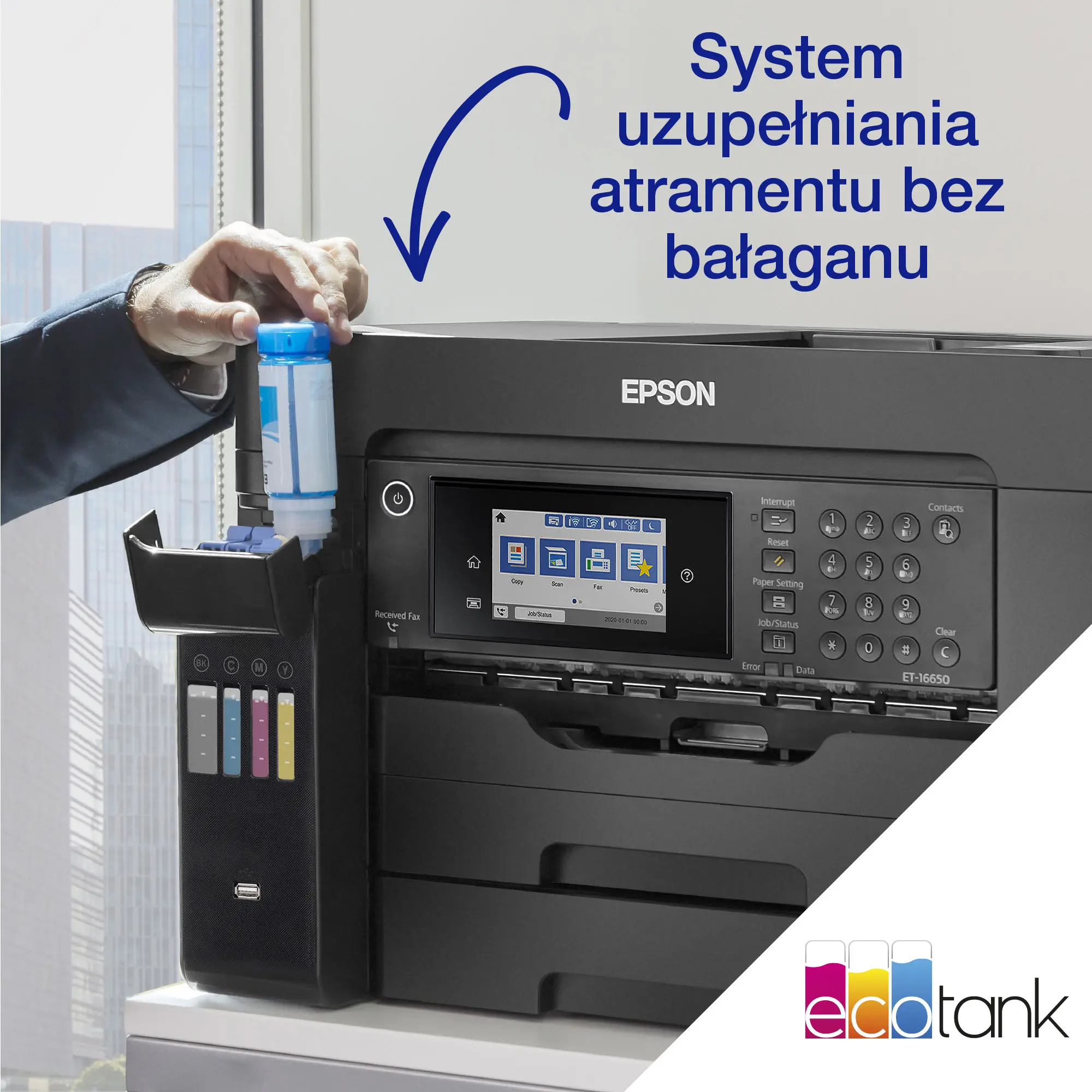 Urządzenie wielofunkcyjne Epson EcoTank L15150 WiFi