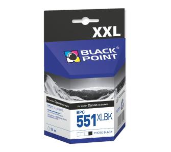 Tusz Black Point BPC551XLBK (zamiennik CLI-551BK XL) Czarny 9,5 ml