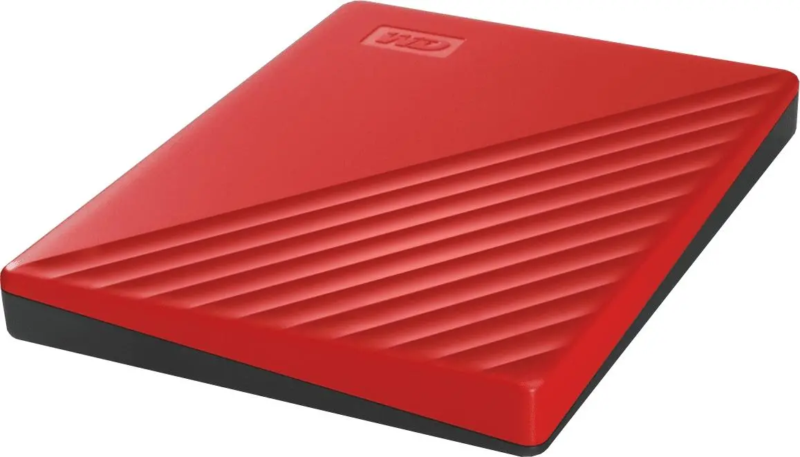 Dysk WD My Passport 4TB USB 3.2 Czerwony