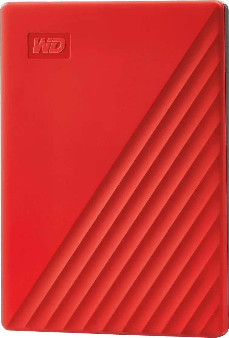 Dysk WD My Passport 4TB USB 3.2 Czerwony