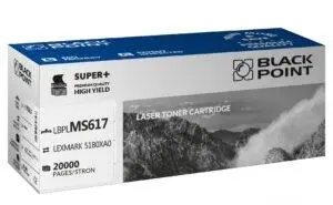 Toner Black Point LBPLMS617 (zamiennik 51B0XA0)