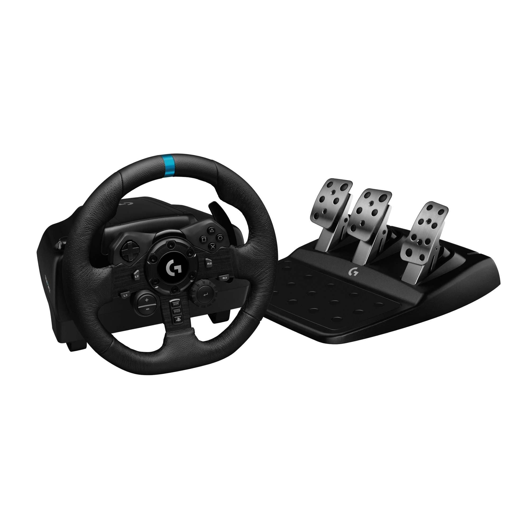 Logitech G923 z pedałami do PS5, PS4, PC Force Feedback