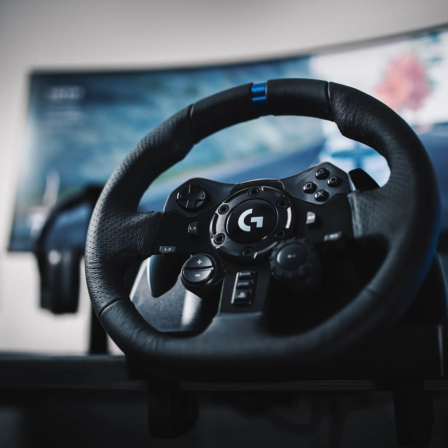 Kierownica Logitech G923 z pedałami do PS5, PS4, PC Force Feedback