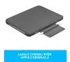 Etui na tablet Logitech Slim Folio Pro iPad Pro 11 (1. i 2.gen.) Grafitowy
