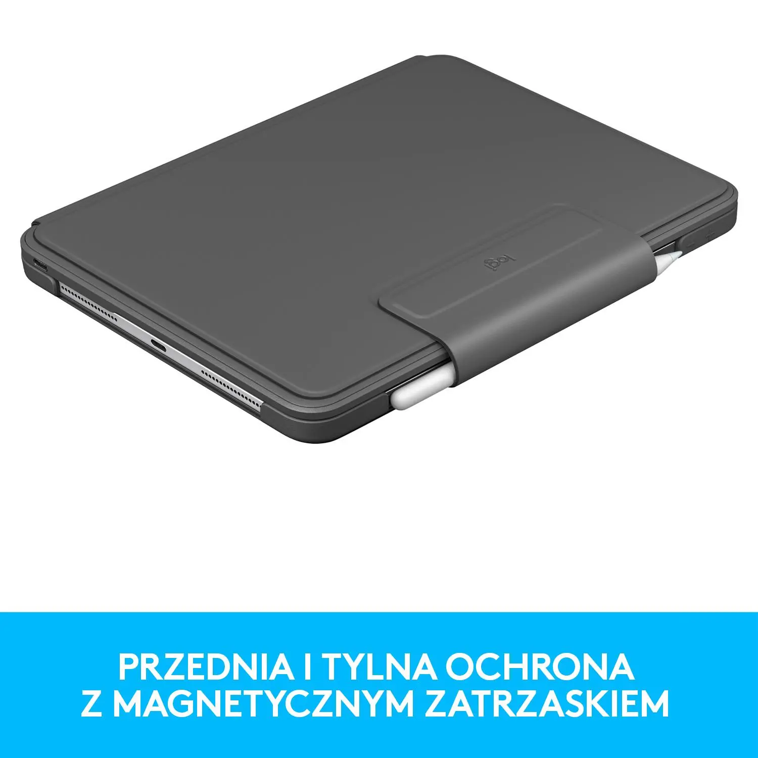 Etui na tablet Logitech Slim Folio Pro iPad Pro 11 (1. i 2.gen.) Grafitowy