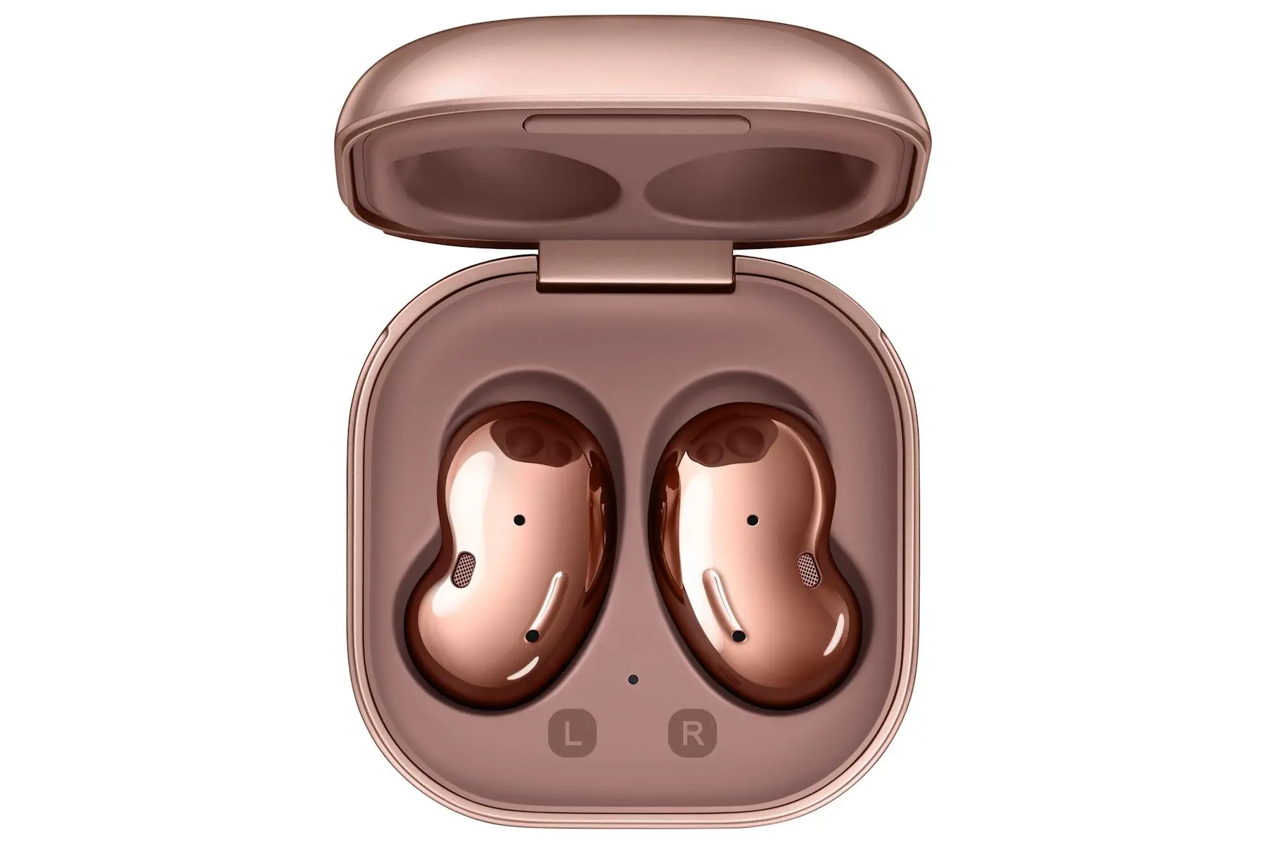 Słuchawki bezprzewodowe Samsung Galaxy Buds Live SM-R180NZN Dokanałowe Bluetooth 5.0 Miedziany