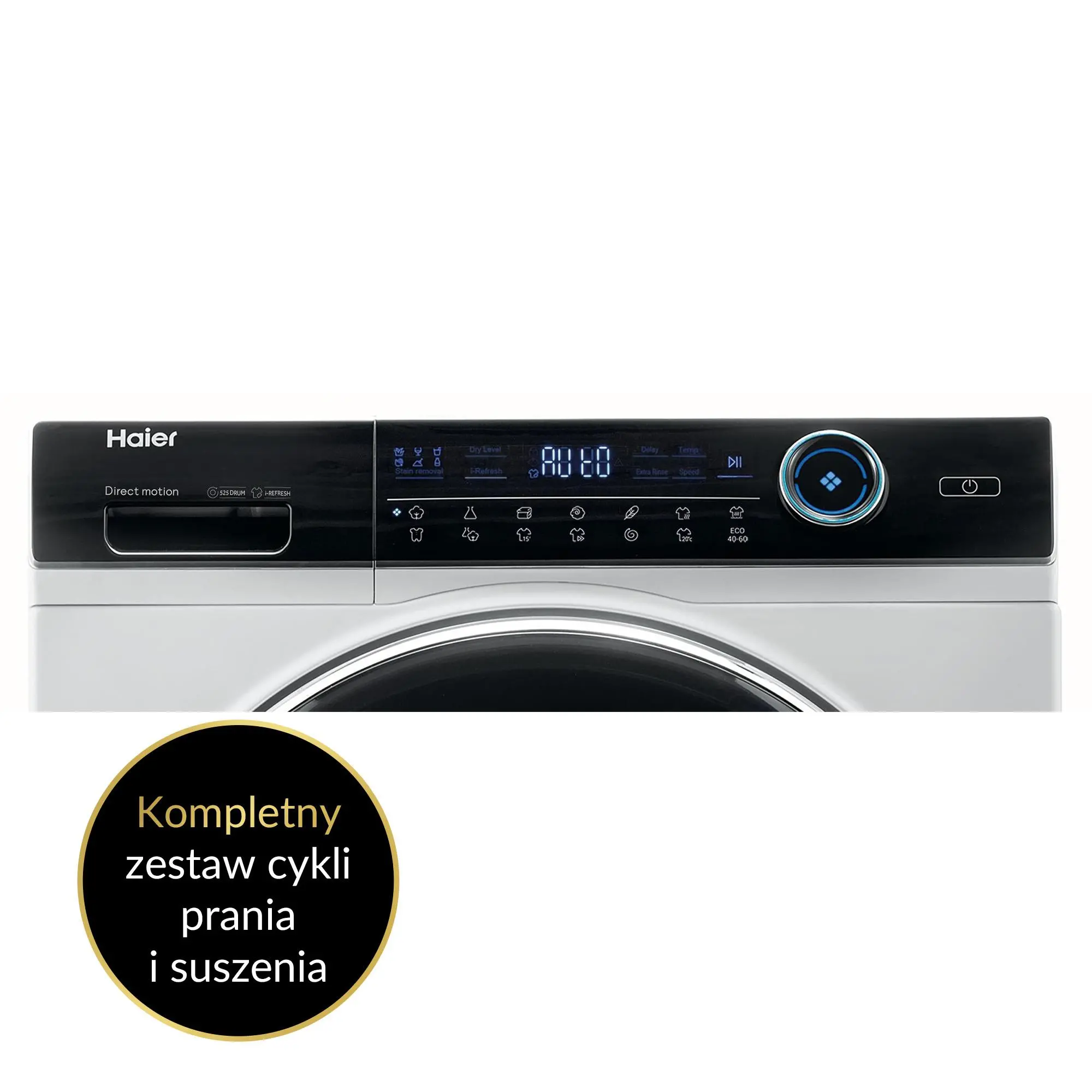 Pralko-suszarka Haier I-Pro 7 HWD120-B14979 i-Refresh 60cm 12kg/8kg