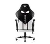 Fotel Diablo Chairs X-Player 2.0 Normal Size Gamingowy do 150kg Skóra ECO Tkanina Czarno-biały