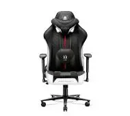 Diablo Chairs X-Player 2.0 Normal Size Gamingowy do 150kg Skóra ECO Tkanina Czarno-biały