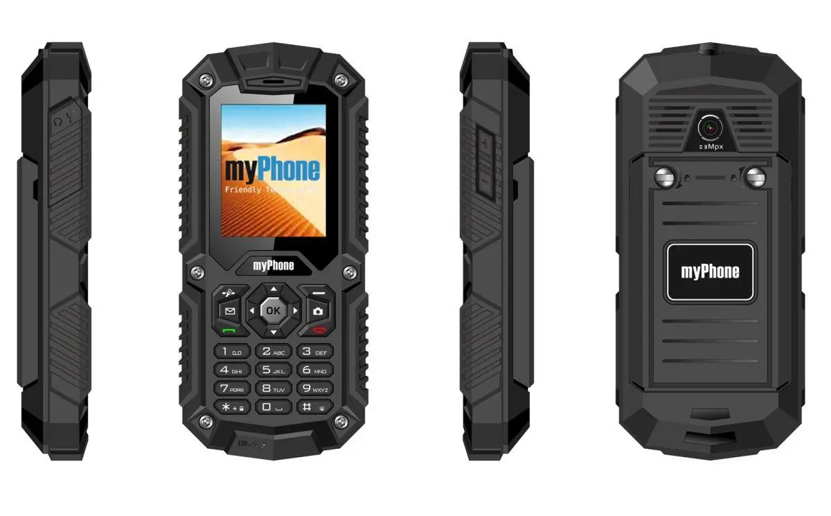 Telefon myPhone Hammer Czarny